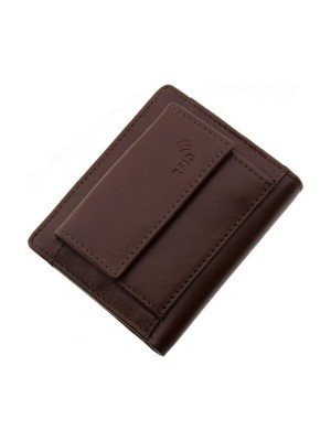 Lavor 1-3303 Δερμάτινο Ανδρικό Πορτοφόλι με RFID Καφέ Σκούρο
