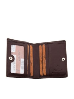Lavor 1-3303 Δερμάτινο Ανδρικό Πορτοφόλι με RFID Καφέ Σκούρο