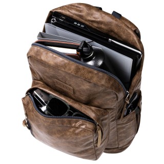 Polo Bole Σακίδιο Πλάτης σε Καφέ χρώμα 9-02-013-7900