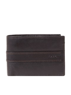 Lavor 1-3815 Δερμάτινο Ανδρικό Πορτοφόλι Καφέ με RFID