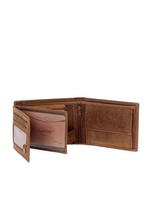 Lavor 1-3798 Δερμάτινο Ανδρικό Πορτοφόλι Crunch με RFID