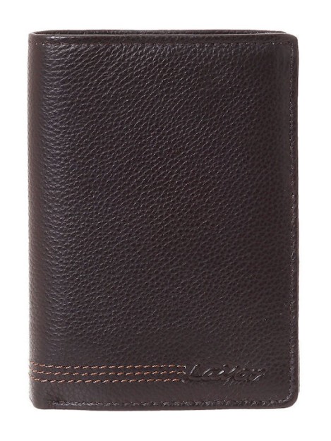 Lavor 1-3821 Δερμάτινο Ανδρικό Πορτοφόλι με RFID Καφέ