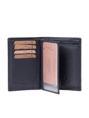 Lavor 1-3821 Δερμάτινο Ανδρικό Πορτοφόλι με RFID Μπλε