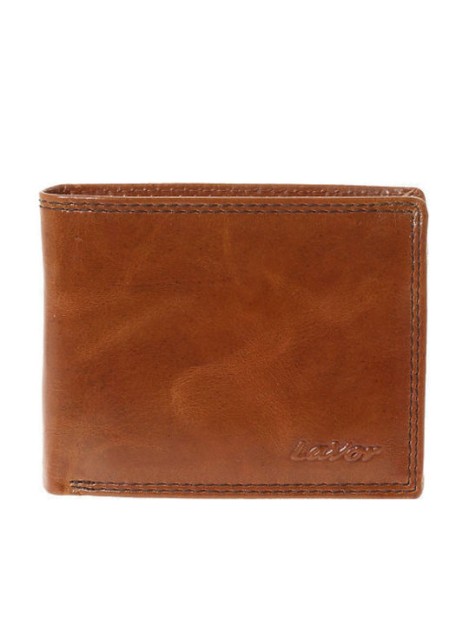 Lavor 1-3825 Δερμάτινο Ανδρικό Πορτοφόλι Καρτών με RFID Cognac
