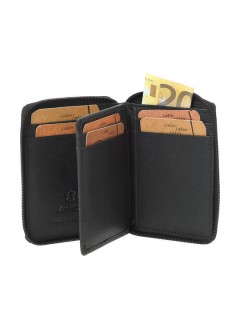 Lavor 1-3831 Δερμάτινο Ανδρικό Πορτοφόλι με RFID Μαύρο