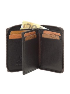 Lavor 1-3831 Δερμάτινο Ανδρικό Πορτοφόλι με RFID Καφέ