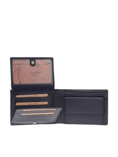 Lavor 1-3833 Δερμάτινο Ανδρικό Πορτοφόλι με RFID Μπλε