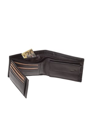 Lavor 1-3837 Δερμάτινο Ανδρικό Πορτοφόλι με RFID Καφέ