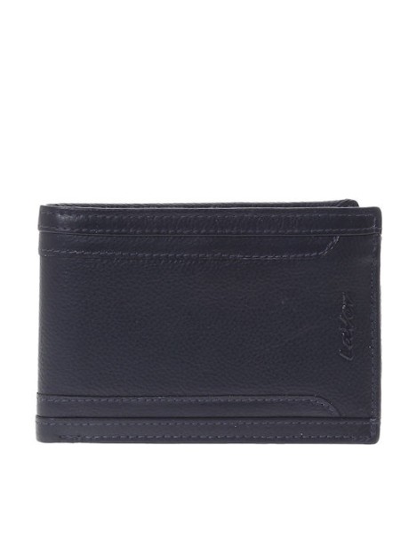 Lavor 1-3837 Δερμάτινο Ανδρικό Πορτοφόλι με RFID Μπλε