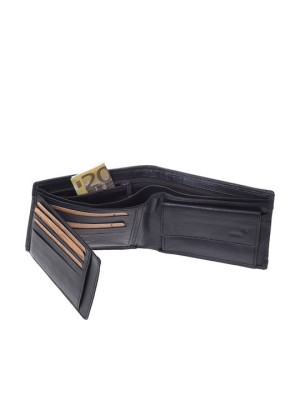 Lavor 1-3837 Δερμάτινο Ανδρικό Πορτοφόλι με RFID Μπλε