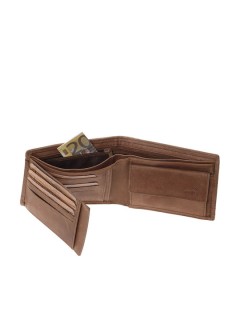 Lavor 1-3837 Δερμάτινο Ανδρικό Πορτοφόλι με RFID Crunch