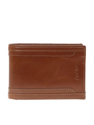 Lavor 1-3837 Δερμάτινο Ανδρικό Πορτοφόλι με RFID Κονιάκ