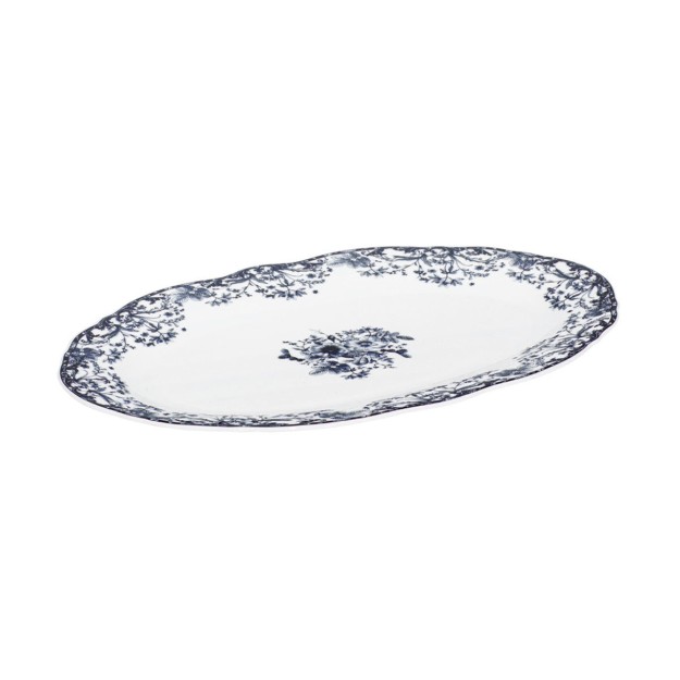 ESTIA ΠΙΑΤΕΛΑ ΟΒΑΛ REVERIE 30cm BLUE