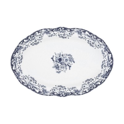 ESTIA ΠΙΑΤΕΛΑ ΟΒΑΛ REVERIE 30cm BLUE