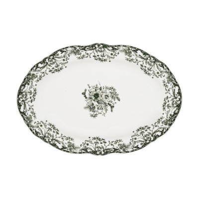 ESTIA ΠΙΑΤΕΛΑ ΟΒΑΛ REVERIE 30cm GREEN