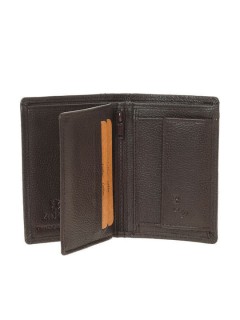 Lavor 1-3840 Δερμάτινο Ανδρικό Πορτοφόλι με RFID Καφέ