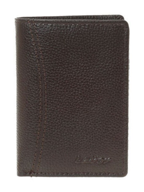 Lavor 1-3840 Δερμάτινο Ανδρικό Πορτοφόλι με RFID Καφέ