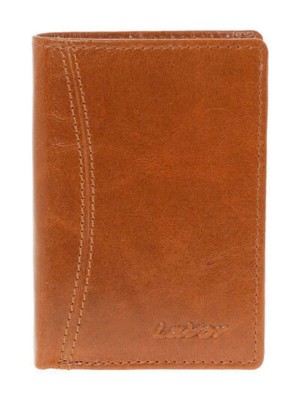 Lavor 1-3840 Δερμάτινο Ανδρικό Πορτοφόλι με RFID Κονιάκ