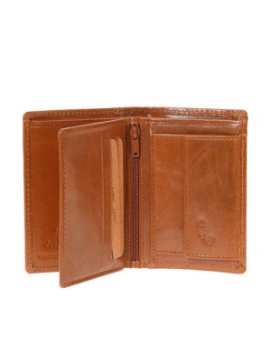 Lavor 1-3840 Δερμάτινο Ανδρικό Πορτοφόλι με RFID Κονιάκ