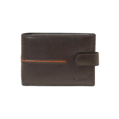 Lavor 1-3841 Δερμάτινο Ανδρικό Πορτοφόλι με RFID Καφέ