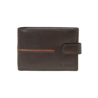 Lavor 1-3841 Δερμάτινο Ανδρικό Πορτοφόλι με RFID Καφέ