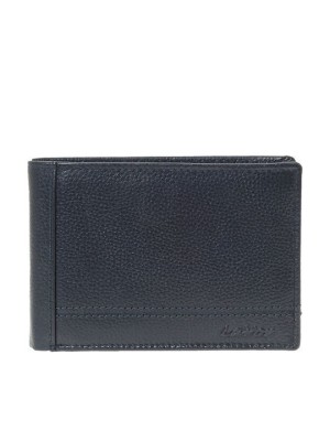 Lavor 1-3842 Δερμάτινο Ανδρικό Πορτοφόλι με RFID Μπλε