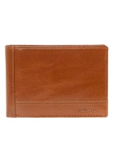 Lavor 1-3842 Δερμάτινο Ανδρικό Πορτοφόλι με RFID Κονιάκ