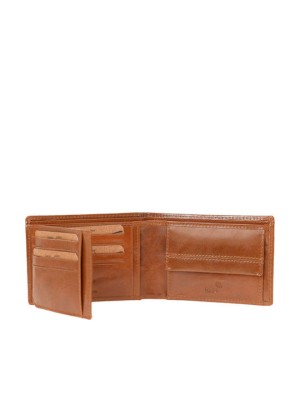 Lavor 1-3842 Δερμάτινο Ανδρικό Πορτοφόλι με RFID Κονιάκ