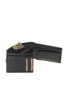 Lavor 1-3843 Δερμάτινο Ανδρικό Πορτοφόλι με RFID Μαύρο