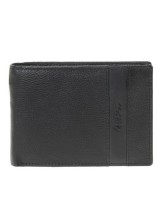 Lavor 1-3843 Δερμάτινο Ανδρικό Πορτοφόλι με RFID Μαύρο