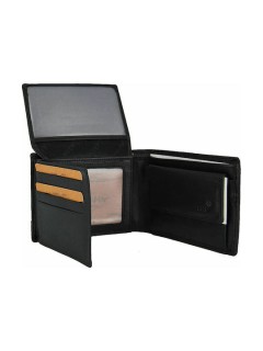 Lavor 1-7105 Δερμάτινο Ανδρικό Πορτοφόλι με RFID Μαύρο