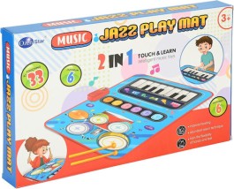 Martin Toys Μουσικό Παιχνίδι Πιάνο-drums Πατώματος 2 Σε 1 για 3+ Ετών