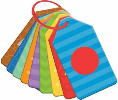 Luna Κάρτες Σχήματα,Χρώματα & Αριθμοί Εκπαιδευτικό Παιχνίδι Γνώσεων για 3+ Ετών