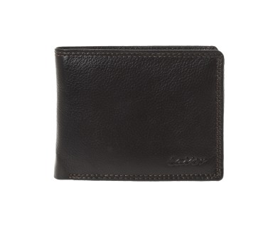 Lavor 1-3825 Δερμάτινο Ανδρικό Πορτοφόλι Καρτών με RFID Καφέ