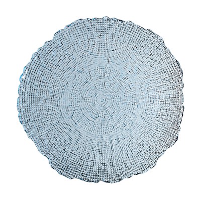 ESTIA ΠΙΑΤΕΛΑ ΣΕΡΒΙΡΙΣΜΑΤΟΣ ROCHE ΓΥΑΛΙΝΗ 32x2.9cm ΜΠΛΕ