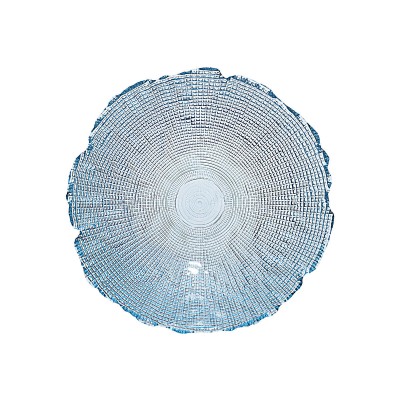 ESTIA ΜΠΟΛ ΓΥΑΛΙΝΟ ROCHE 16x5cm ΜΠΛΕ