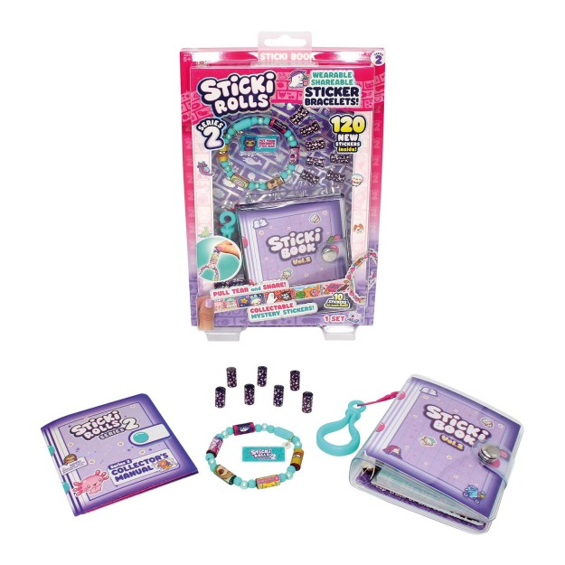 ΒΡΑΧΙΟΛΑΚΙ ΜΕ ΑΥΤΟΚΟΛΛΗΤΑ & ΑΛΜΠΟΥΜ ΣΥΛΛΟΓΗΣ STICKI ROLLS N/E