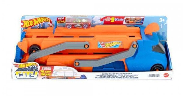 HOT WHEELS CITY - SPEED TRACK TRANSPORTER - HYT83