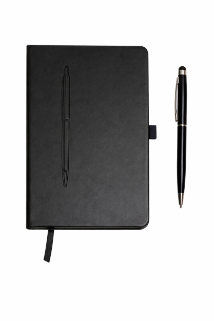 Σημειωματάριο με Μαγνήτη για Στυλό Μαύρο