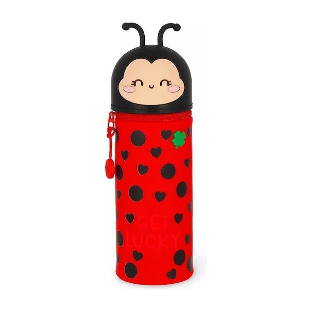 Legami Milano Κασετίνα Βαρελάκι Kawaii Κόκκινη Πασχαλίτσα