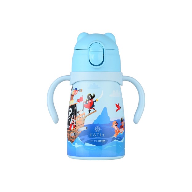 ESTIA ΘΕΡΜΟΣ ΠΑΙΔΙΚΟ BUBBLE BOTTLE SAVE THE AEGEAN 300ml TREASURE QUEST