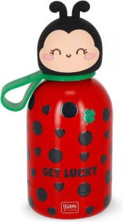 Legami Milano Παιδικό Παγούρι Ανοξείδωτο Θερμός Κόκκινο Πασχαλίτσα310ml