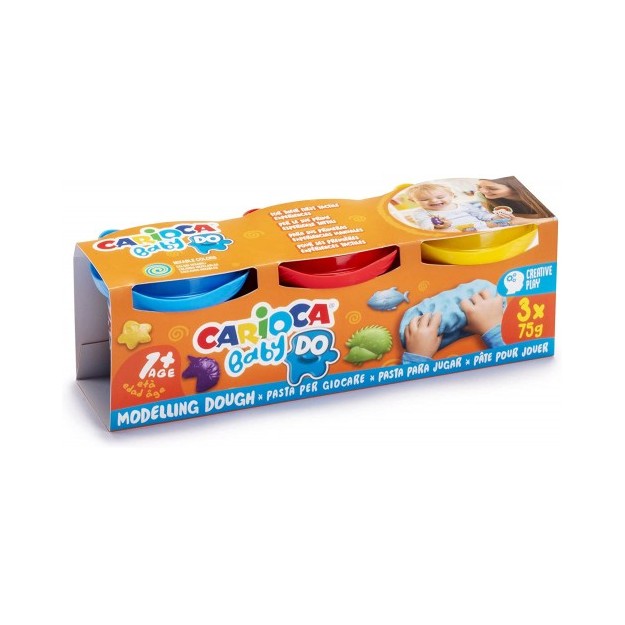 CARIOCA ΠΛΑΣΤΟΖΥΜΑΡΑΚΙΑ ΒΑΒΥ DO 75GR ΗΛΙΚΙΑΣ 1+ (3 ΧΡ)