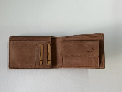 Lavor 1-6558 Δερμάτινο Ανδρικό Πορτοφόλι με RFID Crunch