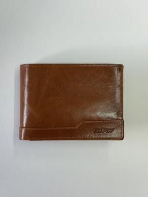 Lavor 1-7105 Δερμάτινο Ανδρικό Πορτοφόλι με RFID Κονιάκ