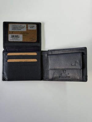 Lavor 1-7105 Δερμάτινο Ανδρικό Πορτοφόλι με RFID Μπλε