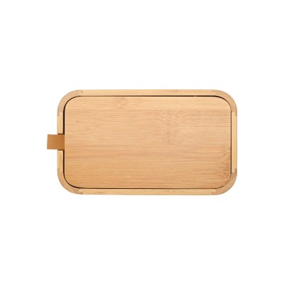 ESTIA ΚΟΥΤΙ ΟΡΓΑΝΩΣΗΣ ΚΑΙ ΑΠΟΘΗΚΕΥΣΗΣ BAMBOO ESSENTIALS ΜΕ ΚΑΘΡΕΦΤΗ 23x13,50x4cm