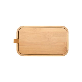 ESTIA ΚΟΥΤΙ ΟΡΓΑΝΩΣΗΣ ΚΑΙ ΑΠΟΘΗΚΕΥΣΗΣ BAMBOO ESSENTIALS ΜΕ ΚΑΘΡΕΦΤΗ 23x13,50x4cm