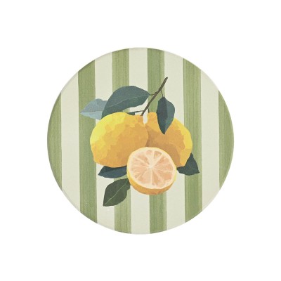 ESTIA ΣΟΥΒΕΡ CITRUS GROVE ΚΕΡΑΜΙΚΟ Φ10.3cm ΣΕΤ 4 ΤΕΜ