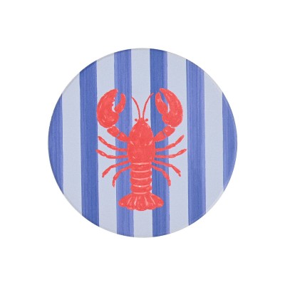 ESTIA ΣΟΥΒΕΡ NAUTICAL LOBSTER ΚΕΡΑΜΙΚΟ Φ10.3cm ΣΕΤ 4 ΤΕΜ